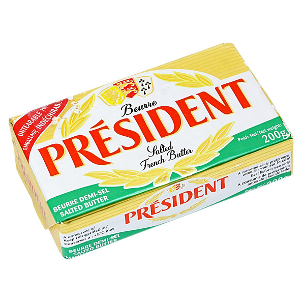 MANTEIGA TABLE C/SAL 200G PRESIDENT