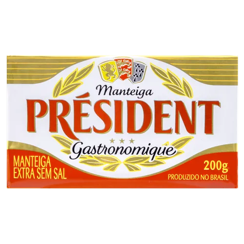 MANTEIGA TABLE S/SAL 200G PRESIDENT