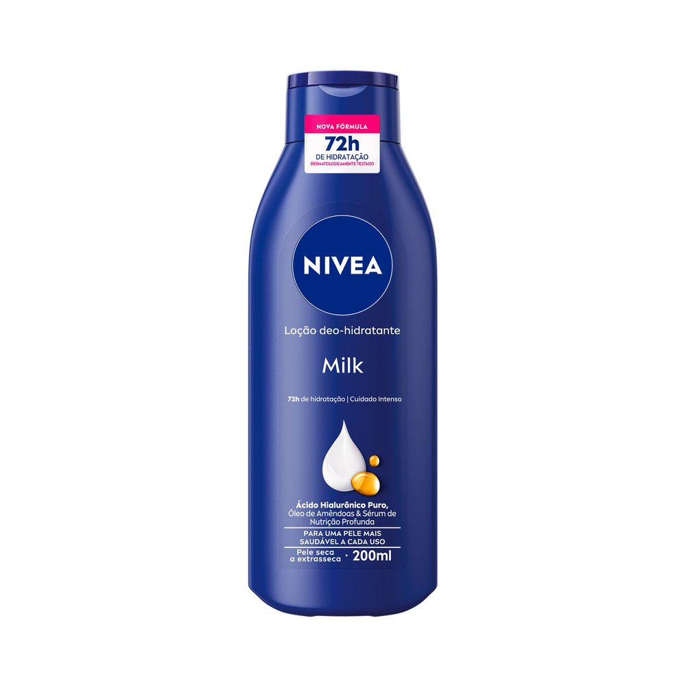 HIDRAT. CORP. MILK NIVEA 200ML