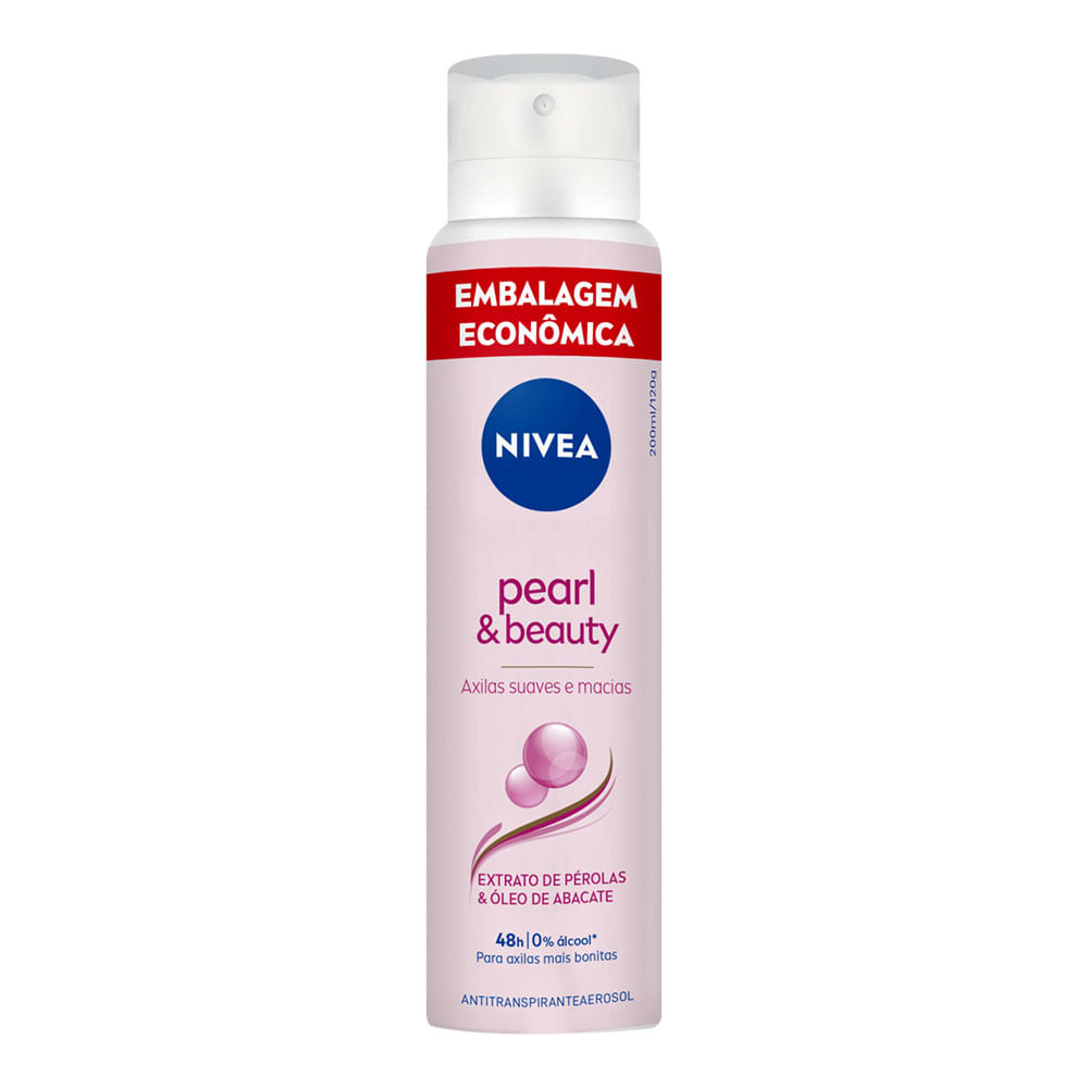 DES NIVEA AERO FEM PEARL BEAUTY 200ML