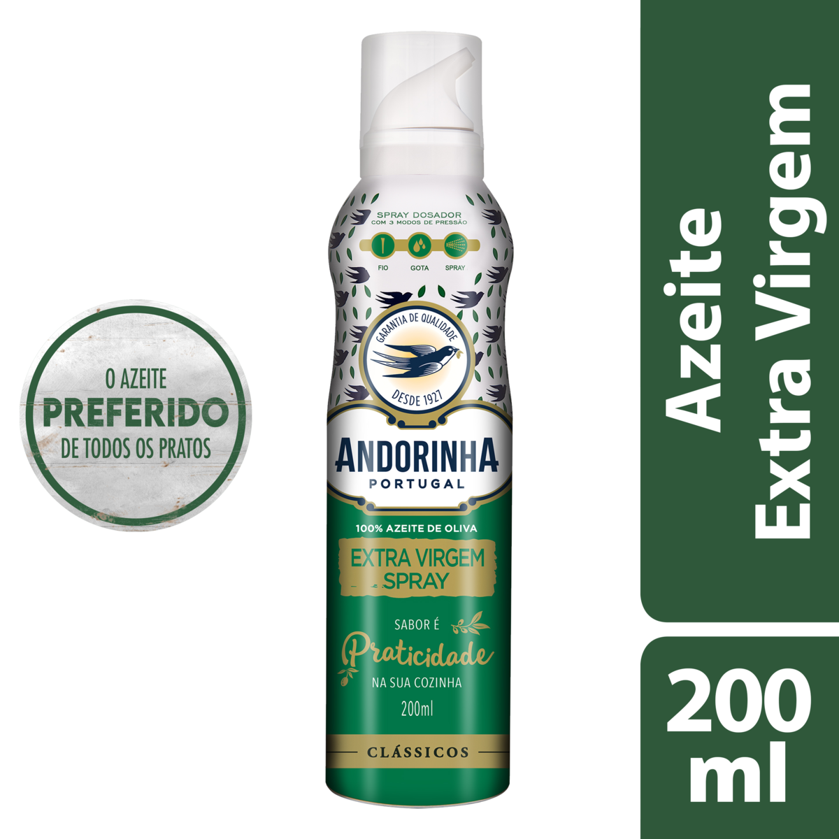 AZEITE OLIVA ANDORINHA SPRAY