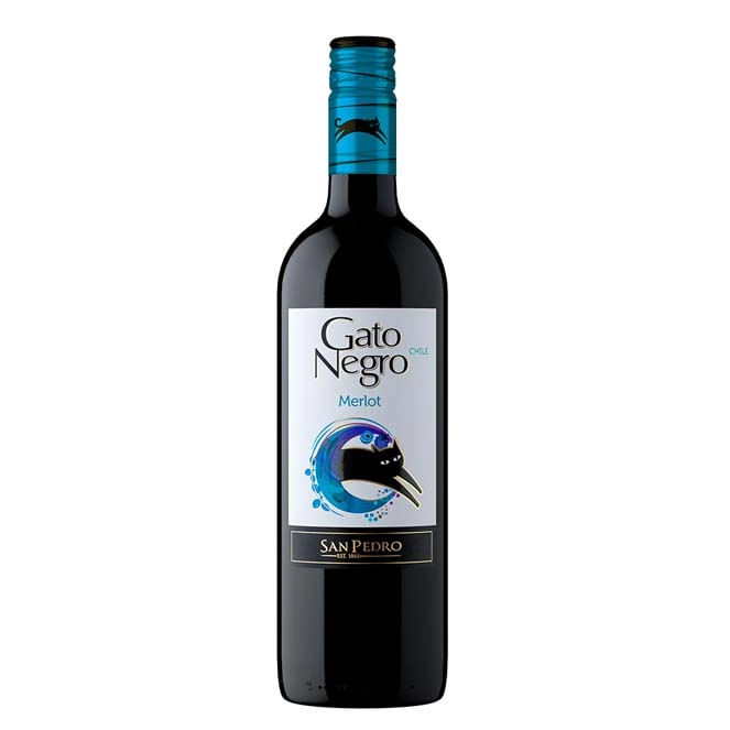 BEB VINHO GATO NEGRO MERLOT 750ML