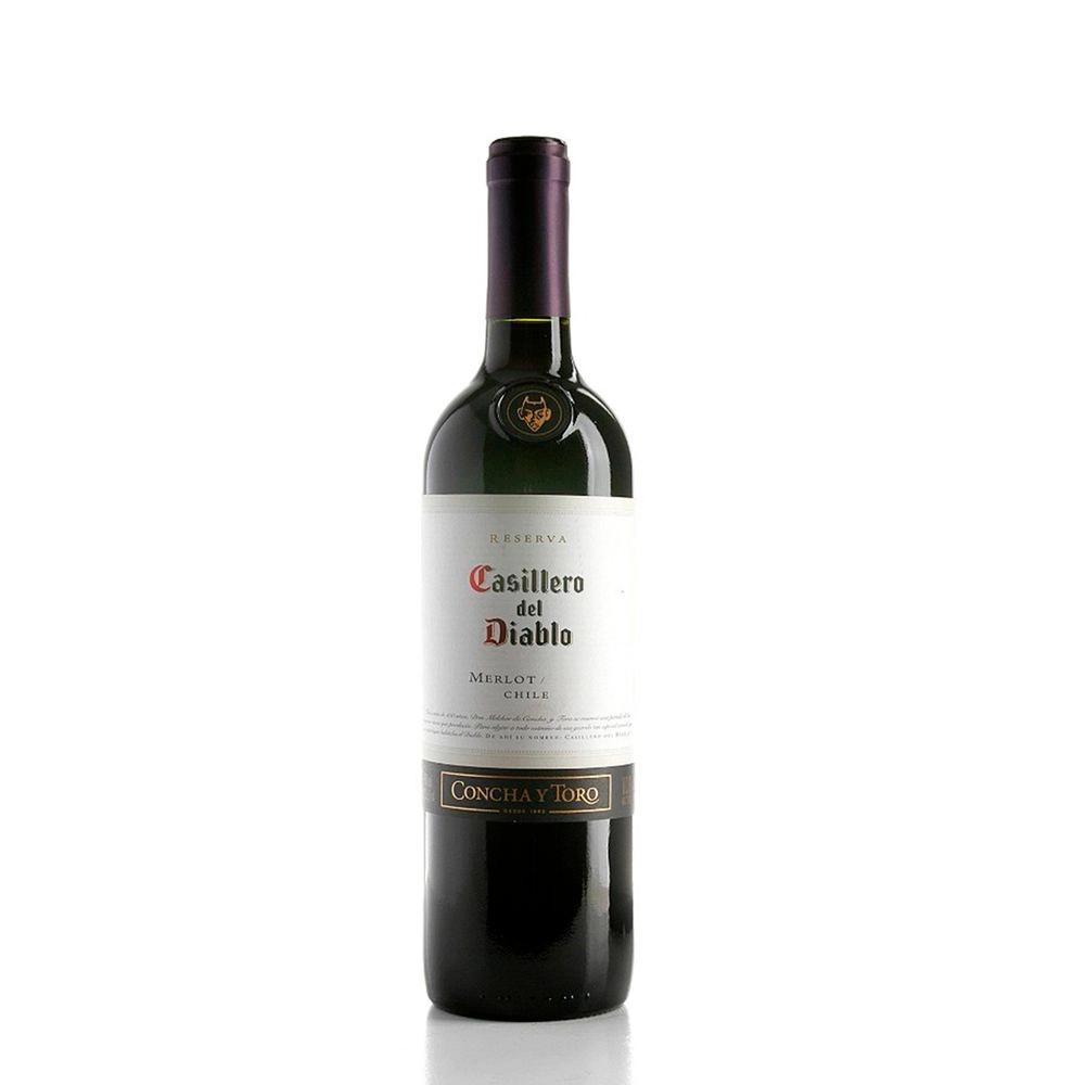 BEB VINHO CASIL D DIABLO 750ML MERLOT