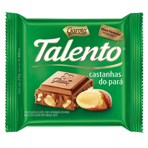 TALENTO TAB LEITE CAST PARA 25G