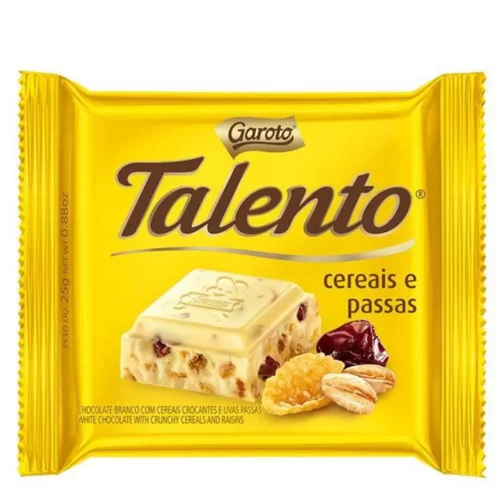 TALENTO TAB CHOC BCO CER 25G