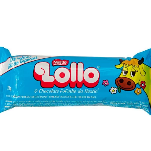 CHOC LOLLO 28GR AO LEITE