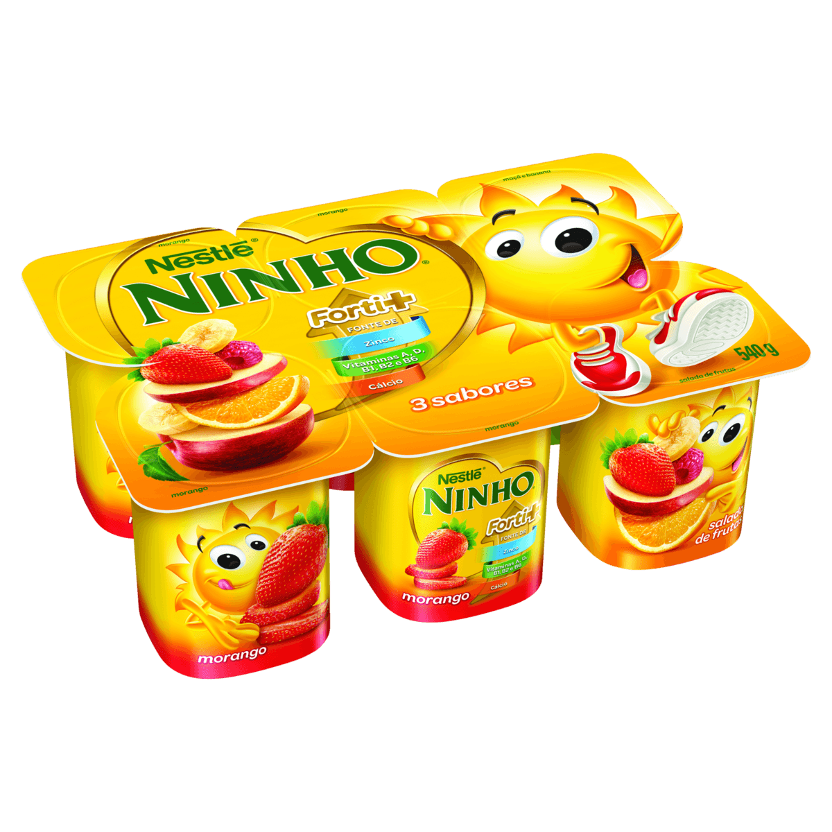 NINHO IOGURTE POLPA 540G