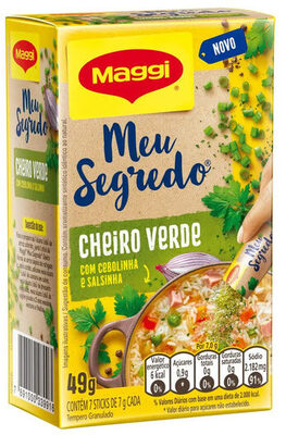 MAGGI MEU SEGREDO CHEIROVERDE