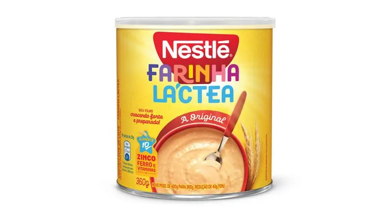 FARINHA LACTEA NESTLE LATA 360G