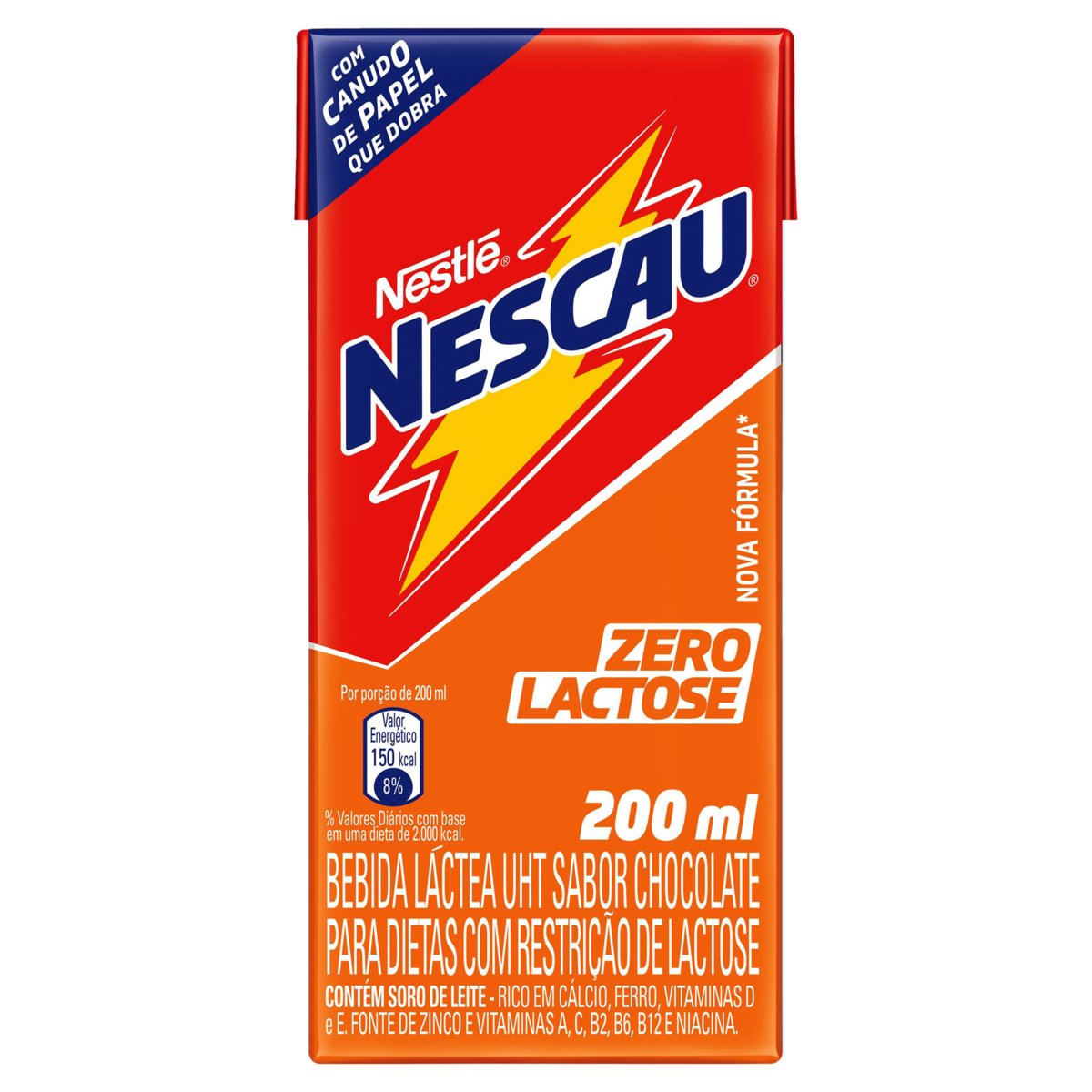 NESCAU ACTIV-GO ZEROLACTOSE 180ML