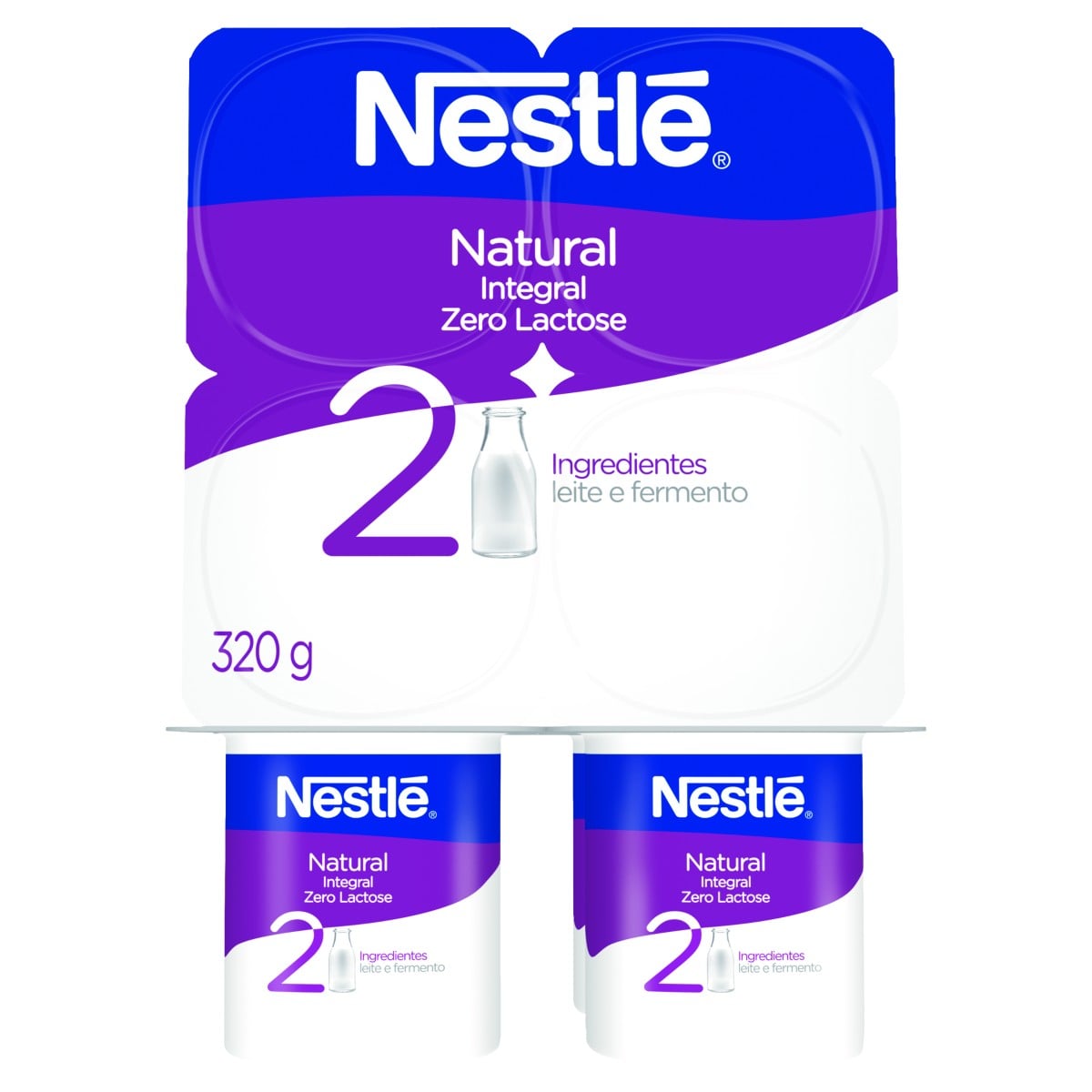 NESTLE IOG NAT ZERO LACTOSE 320G BR