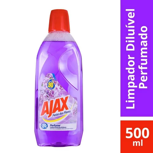 LIMP.AJAX FLORES DE LAVANDA 500ML