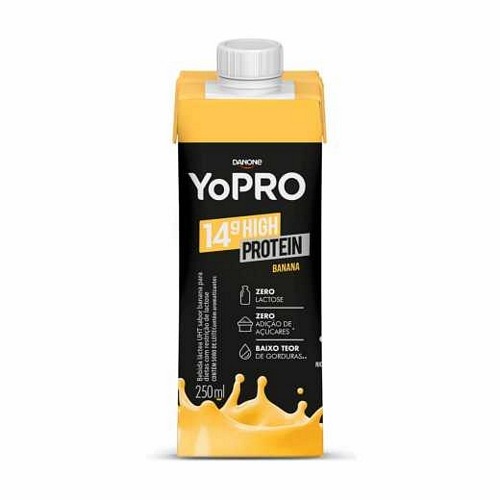 BEB LACTEA YOPRO BANANA EDGE 250ML