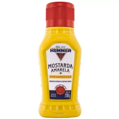 MOSTARDA AMARELA HEMMER BG 200G