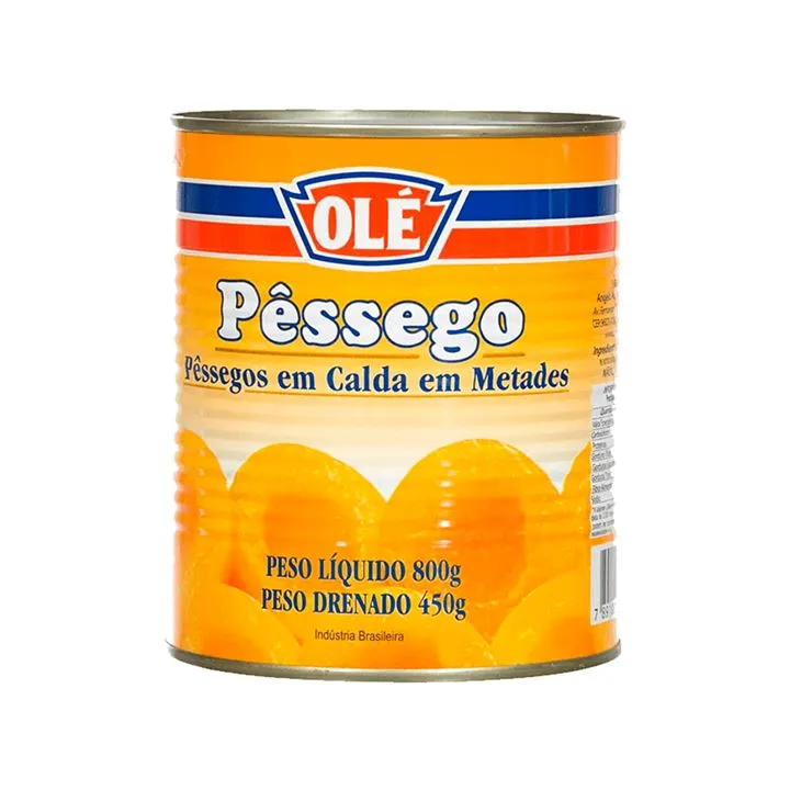 PESSEGO EM CALDA OLE 450G