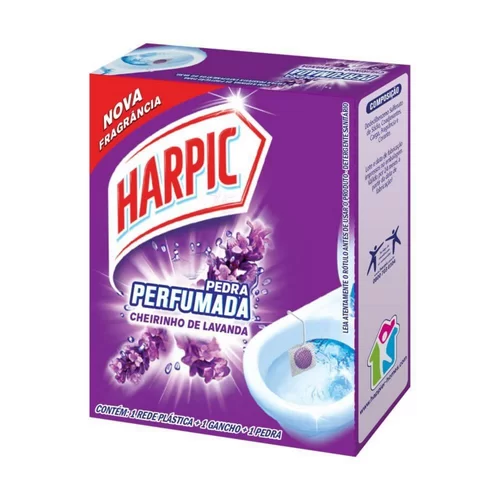 PEDRA SAN HARPIC PLUS LAVANDA 20G