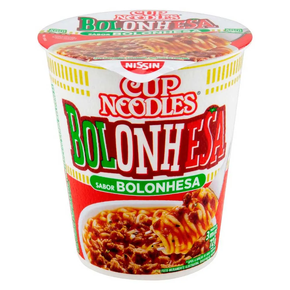 MAC.INST.NISSIN C.NOODLES BOLONHESA 72G
