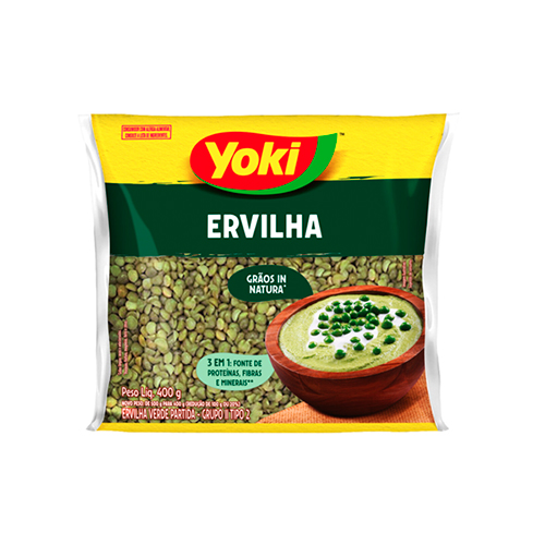 ERVILHA PARTIDA YOKI 400G
