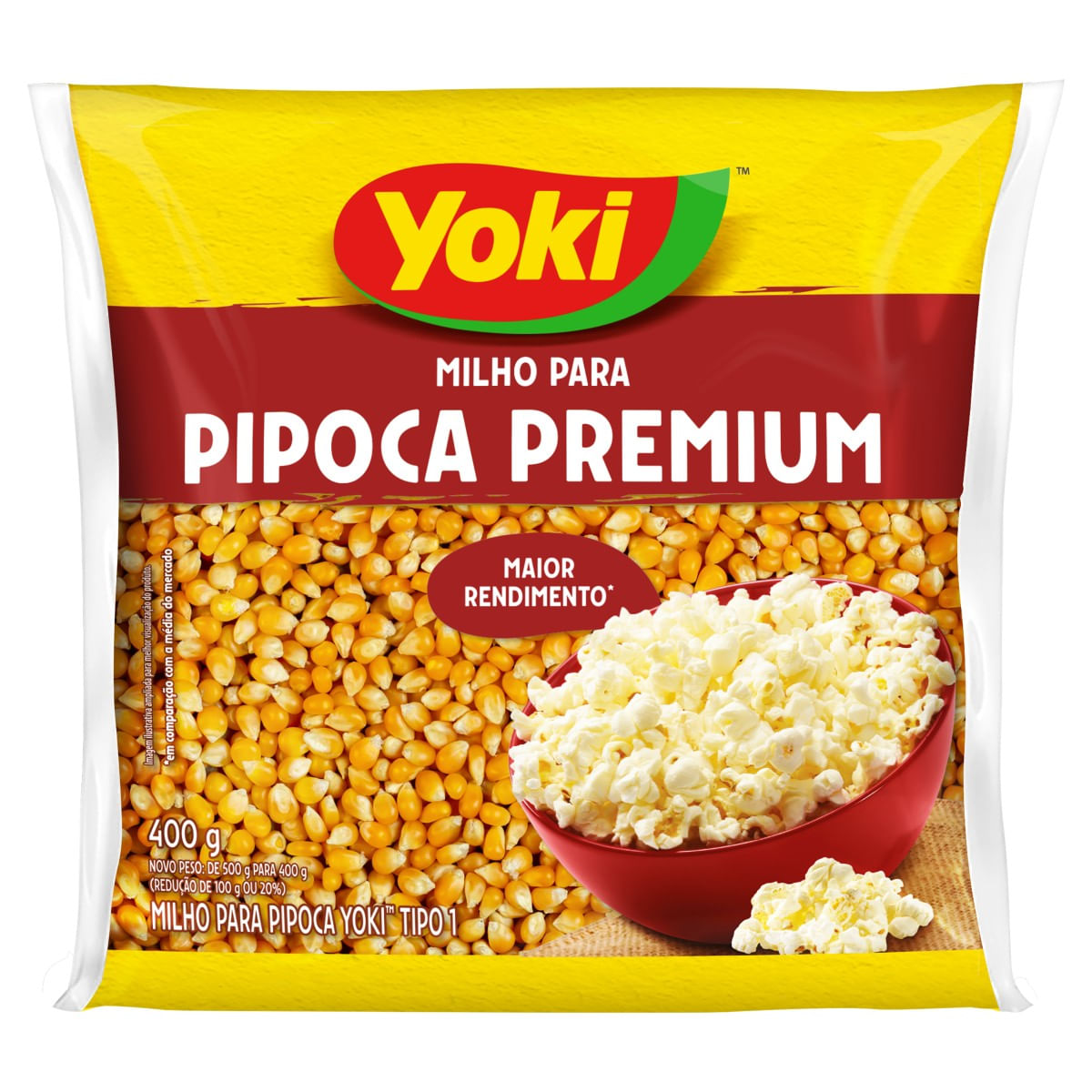 PIPOCA YOKI 400G PREMIUM