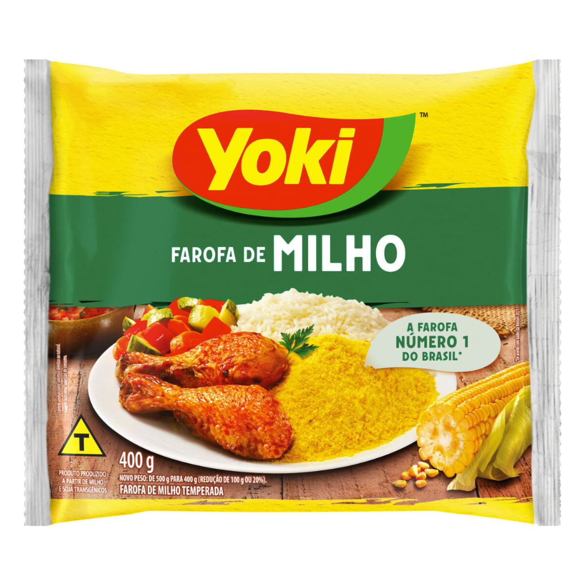 FAROFA MILHO YOKI 400G