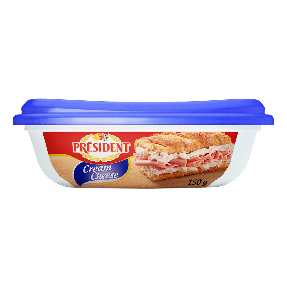 CREAM CHEESE PRESIDENT TRAD 150G