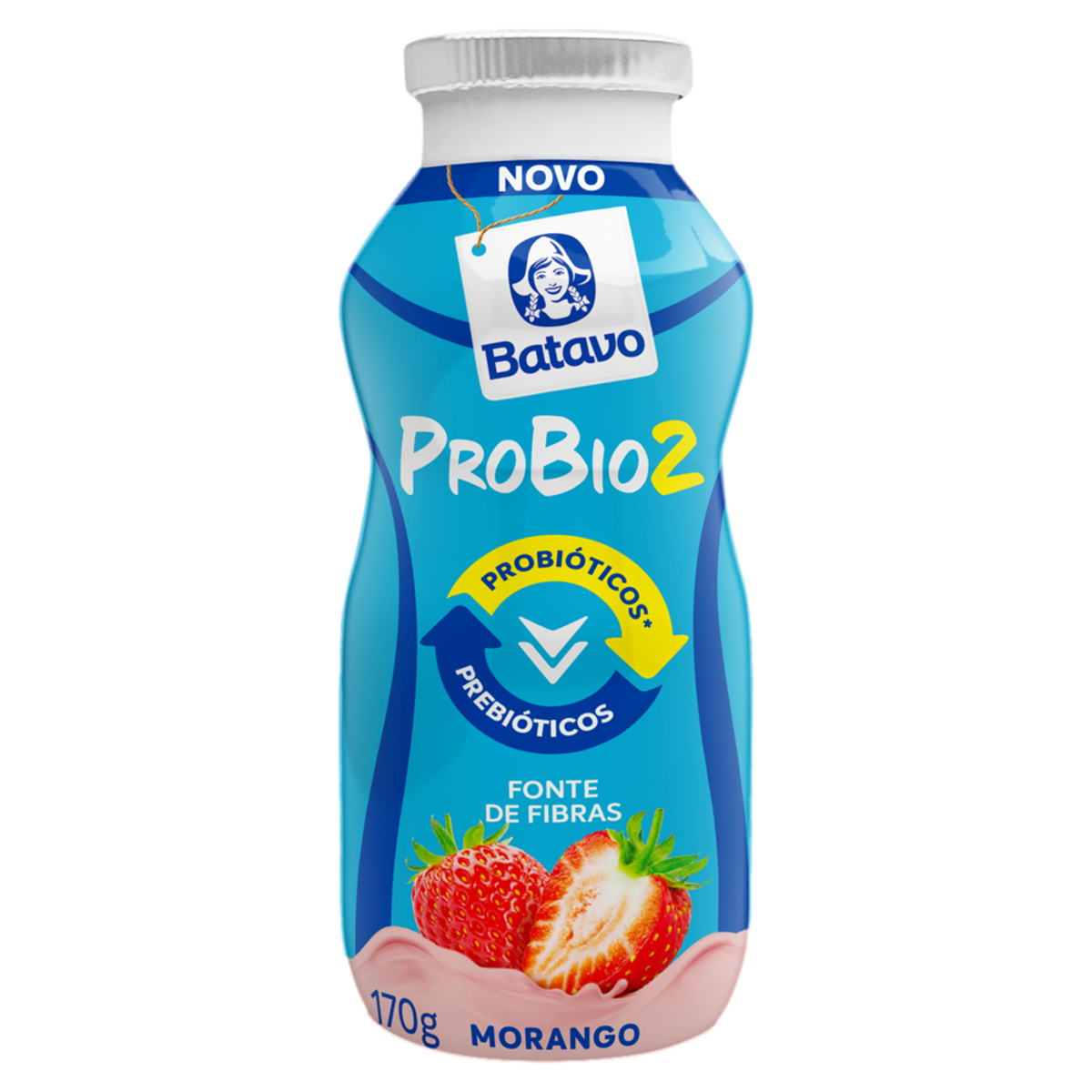 IOG LIQ MORANGO PROBIO2 BATAVO