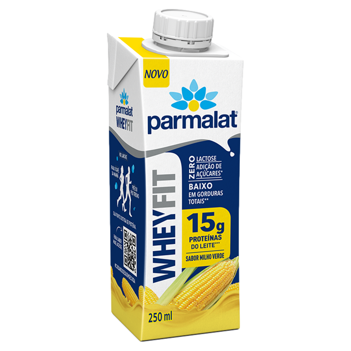 BEB LACTEA PARM WHEYFIT MILHO 250ML TEU