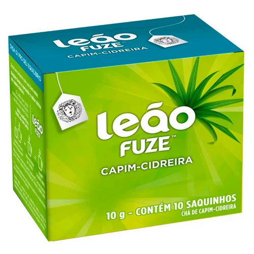 CHA LEAO FUZE CIDREIRA SAQUINHO 10UN