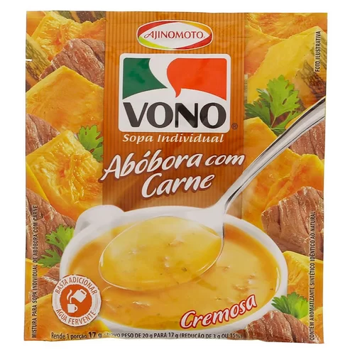 VONO SOPA ABOBORA C/CARNE 17G