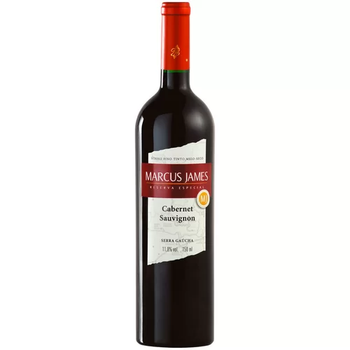 BEB VINHO MARCUS JAMES CAB SAUV 750ML