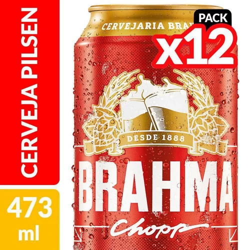 BRAHMA CHOPP LT 473ML