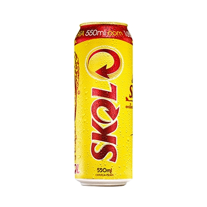 CERVEJA SKOL LATA 550ML