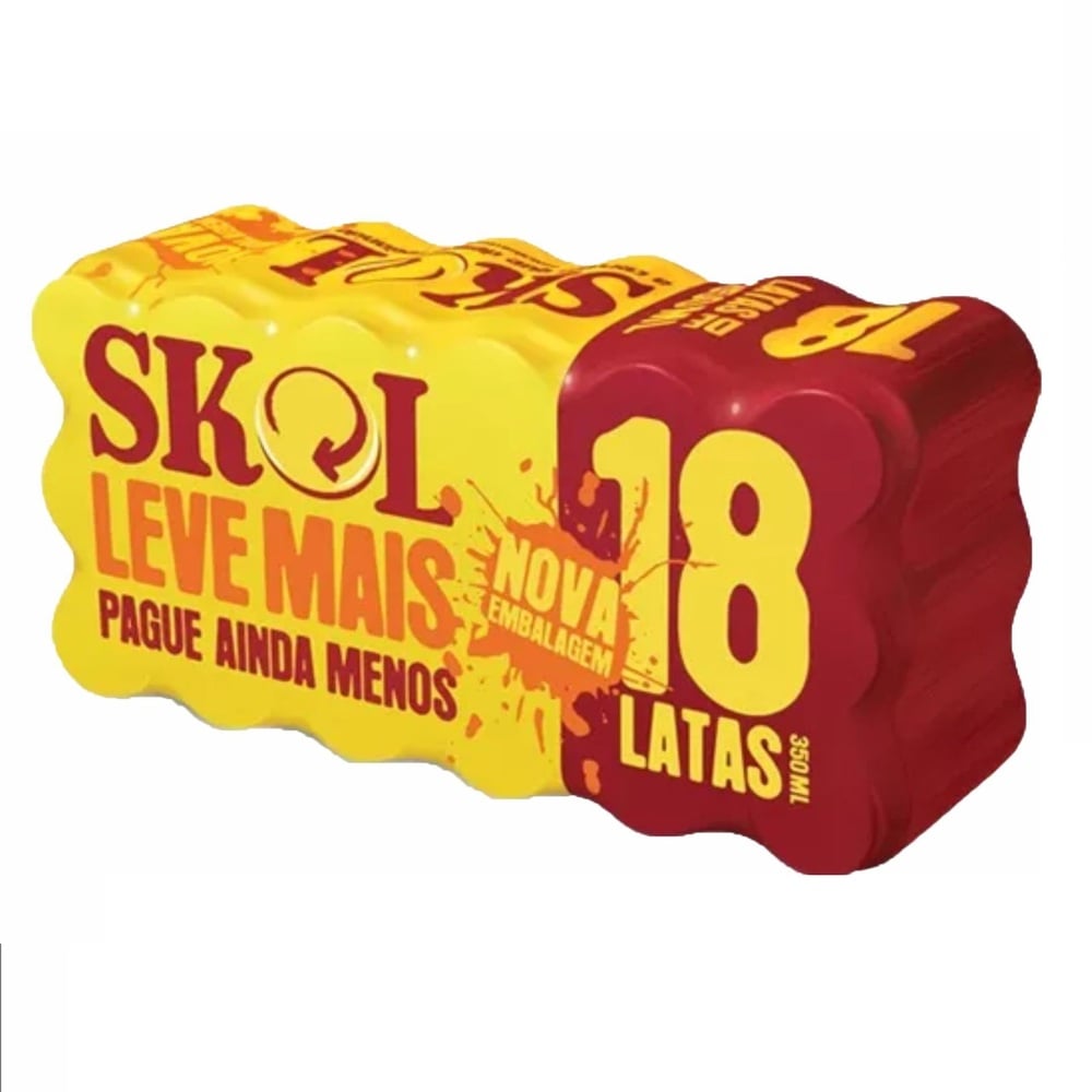 FARDO C/ 18SKOL LATA 350ML.