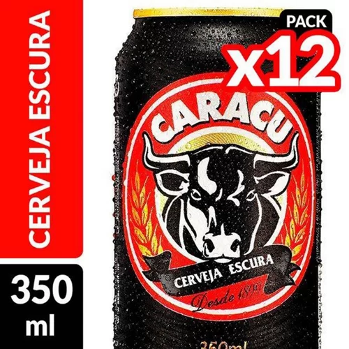 CERVEJA CARACU LATA 350ML