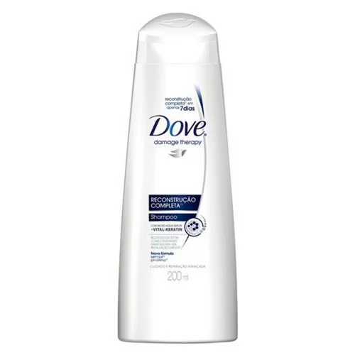 SH DOVE 200ML, RECONSTRUCAO COMPLETA