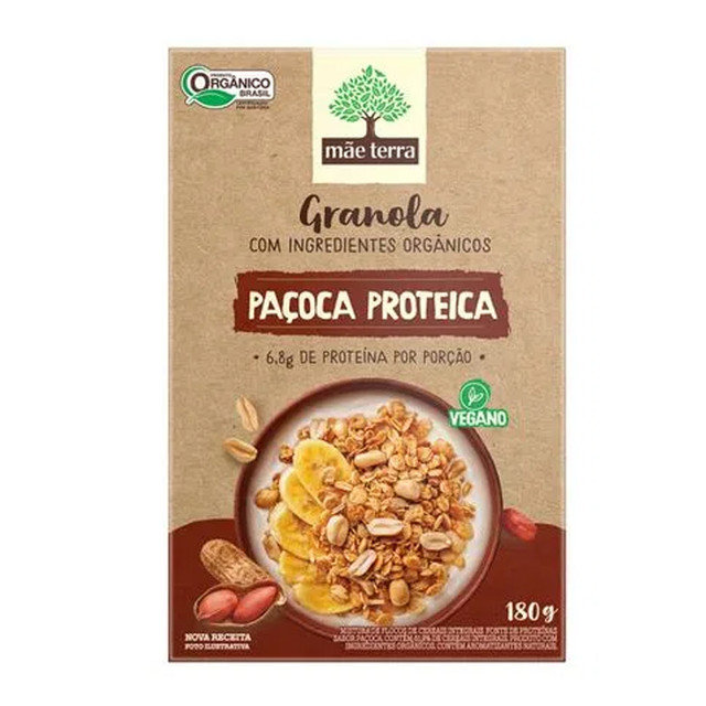 GRANOLA MAE TERRA PROTEICA PACOCA ORGANICO 180G