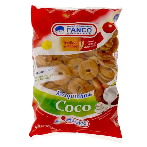 ROSQUINHA DE COCO PANCO 500G.
