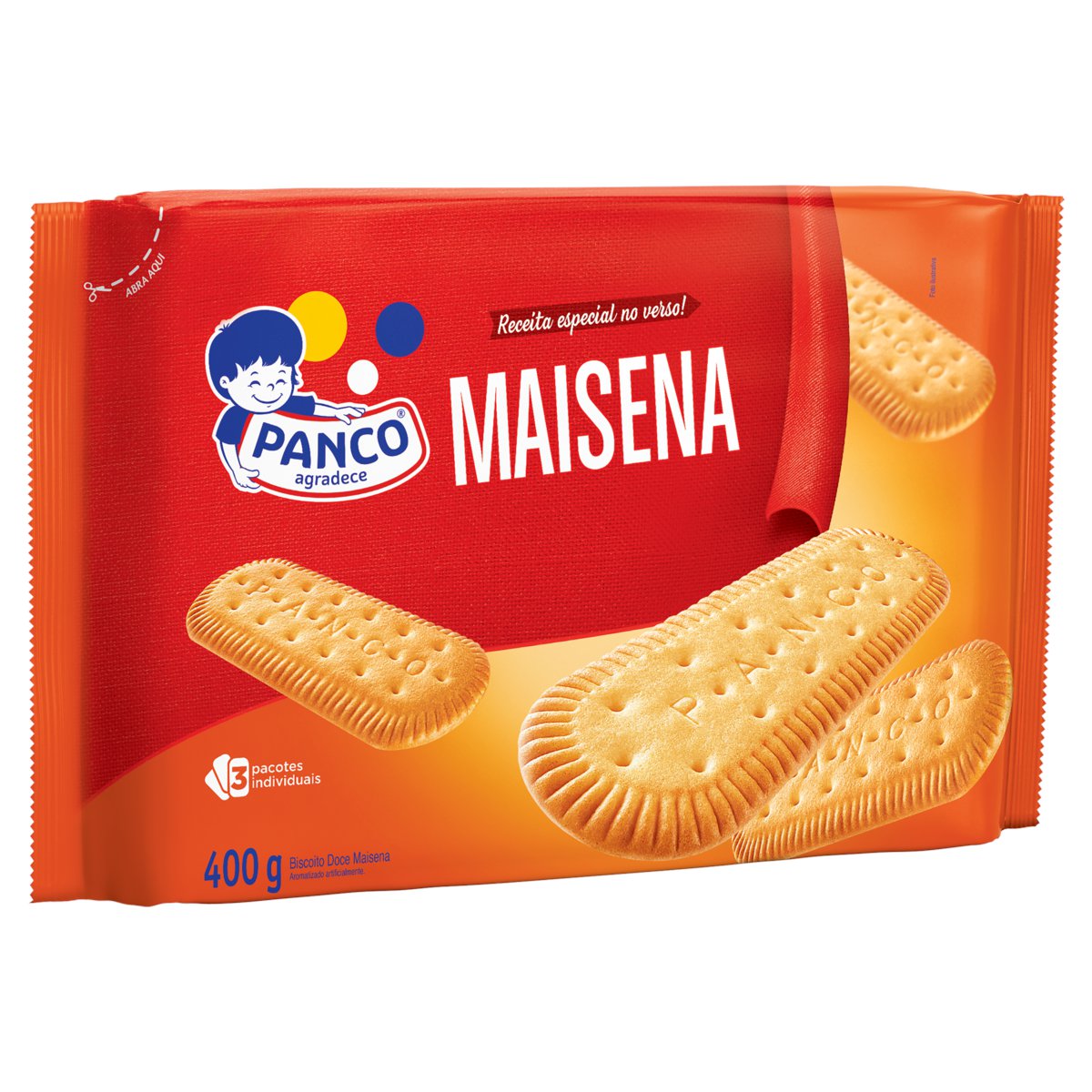 BOLACHA MAISENA 400G PANCO.