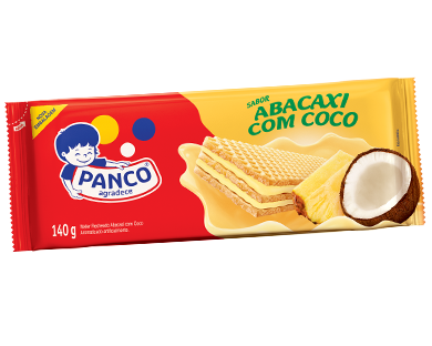 BISC. WAFER ABCAXI PANCO 140G.