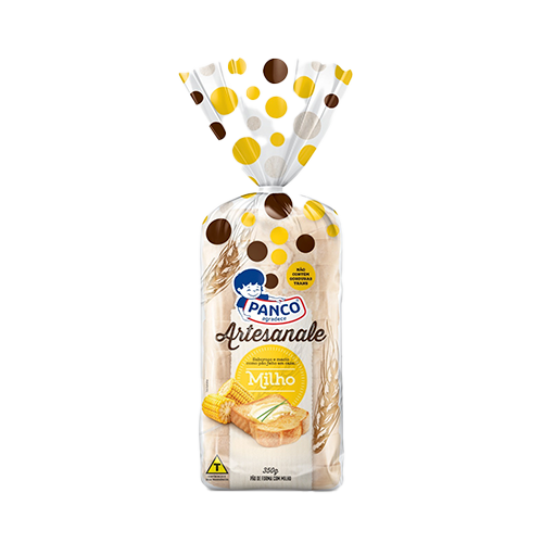 PAO FORMA MILHO ARTESANAL 350G