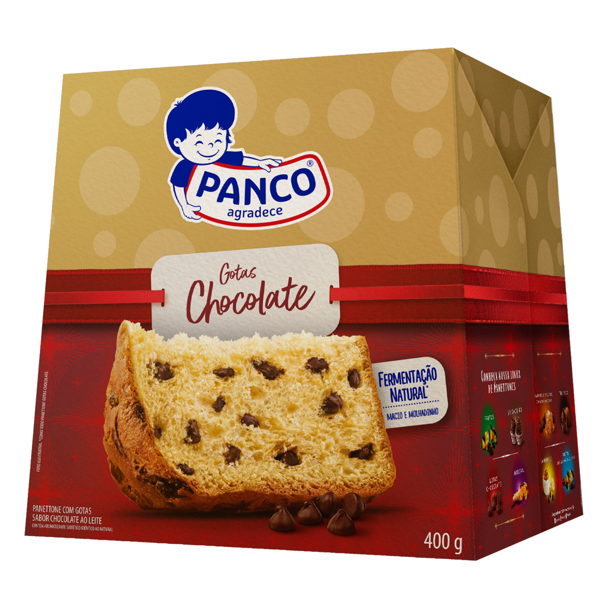 PANETTONE CHOC PANCO 400G