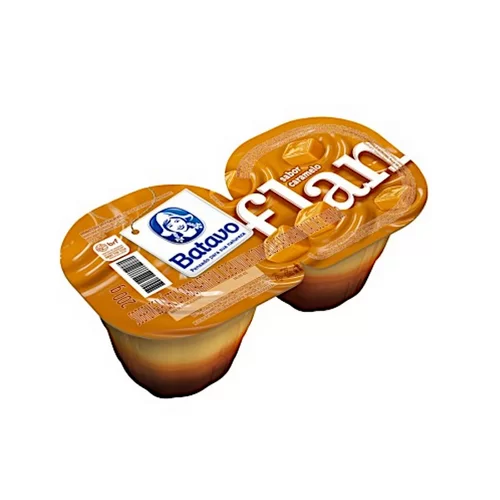 SOB FLAN CARAM 100G BATAVO 2X2