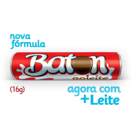 BATON BASTAO CHOC LEITE 16G