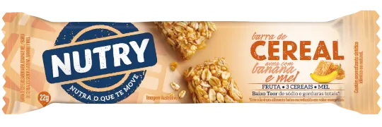 BARRA CEREAIS NUTRY 22GR BANANA.AVE