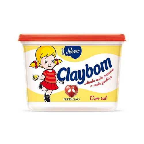 CLAYBOM MARGARINA POTE 500G.