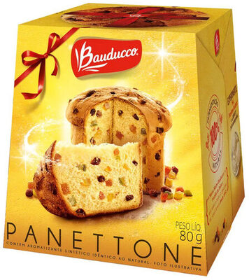 MINI PANETTONE BAUDUCCO CX 80G