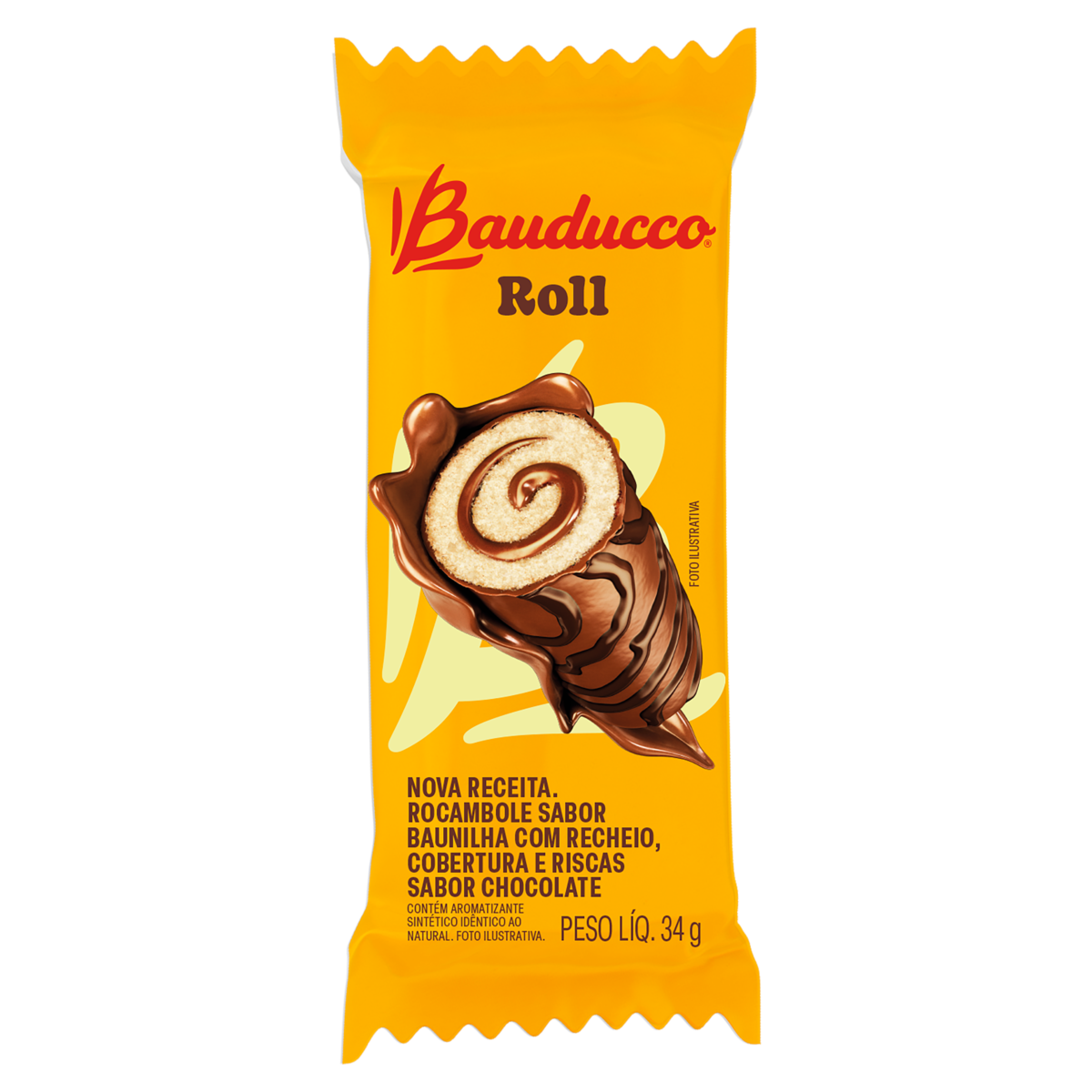 ROLL BAUDUCCO CHOCO 34G