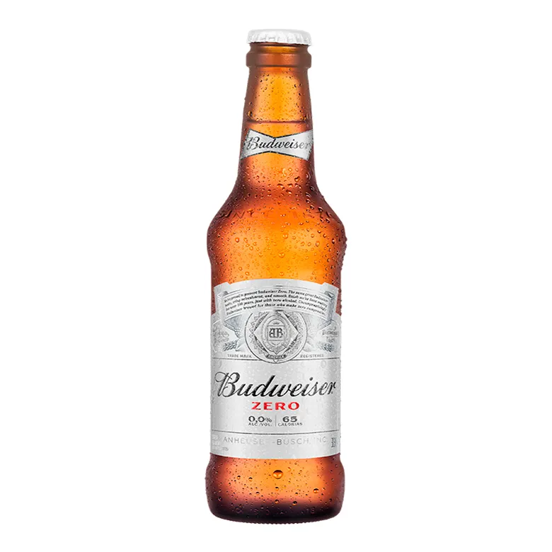 BUDWEISER ZERO LONG NECK 330ML