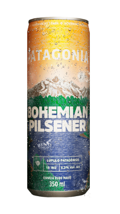 PATAGONIA BOH PILS NACIONAL LT SLEEK 350ML