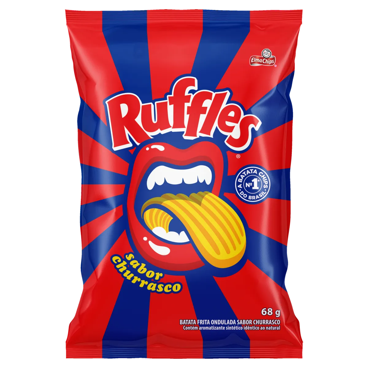 RUFFLES CHURRASCO 68G